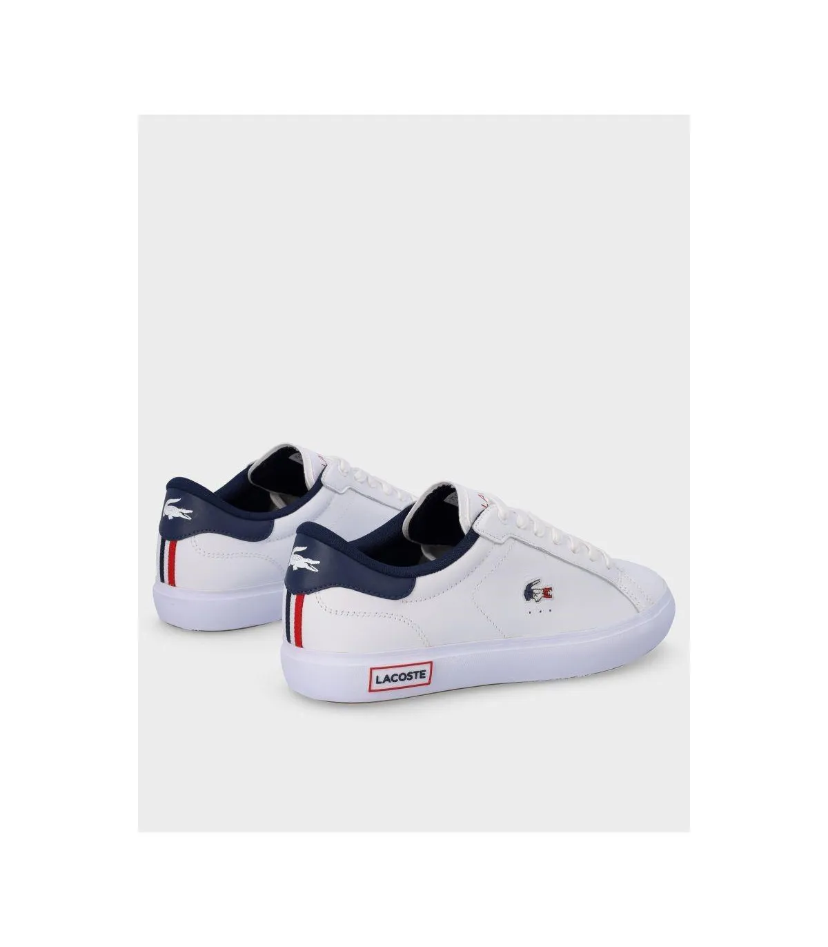 ZAPATILLA LACOSTE POWERCOURT 222 5 SFA WHITENAVYRED