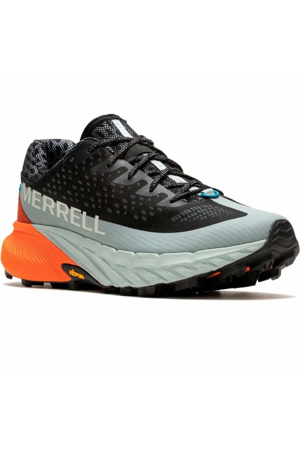 Zapatilla Merrell Agility Peak 5 J068051 Black Tangerine