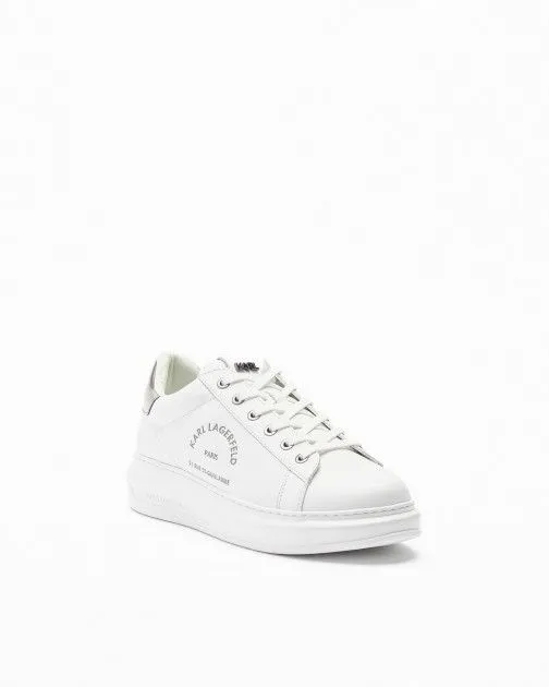 Zapatillas blancas Karl Lagerfeld Kapri Mens Maison Karl Lace Blanco