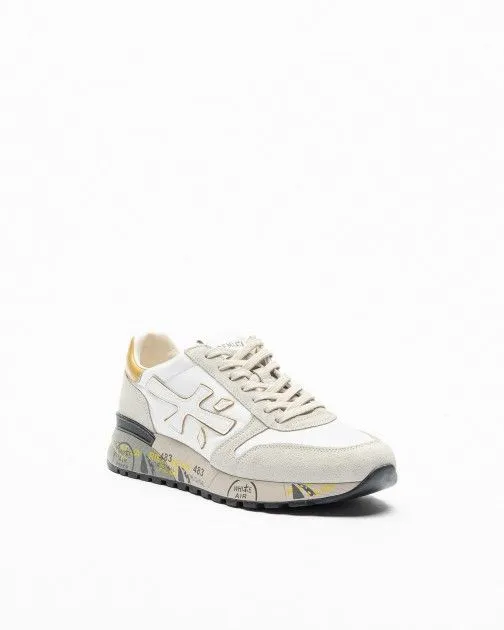Zapatillas blancas Premiata Mick 6613 Blanco