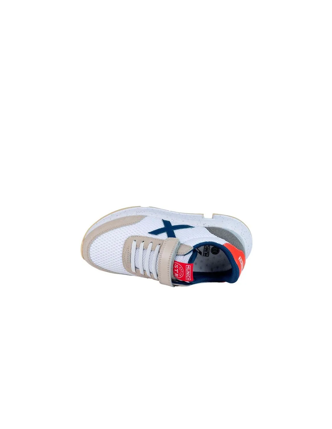 Zapatillas Casual Munich Versus Kid 34 Infantil Blanco