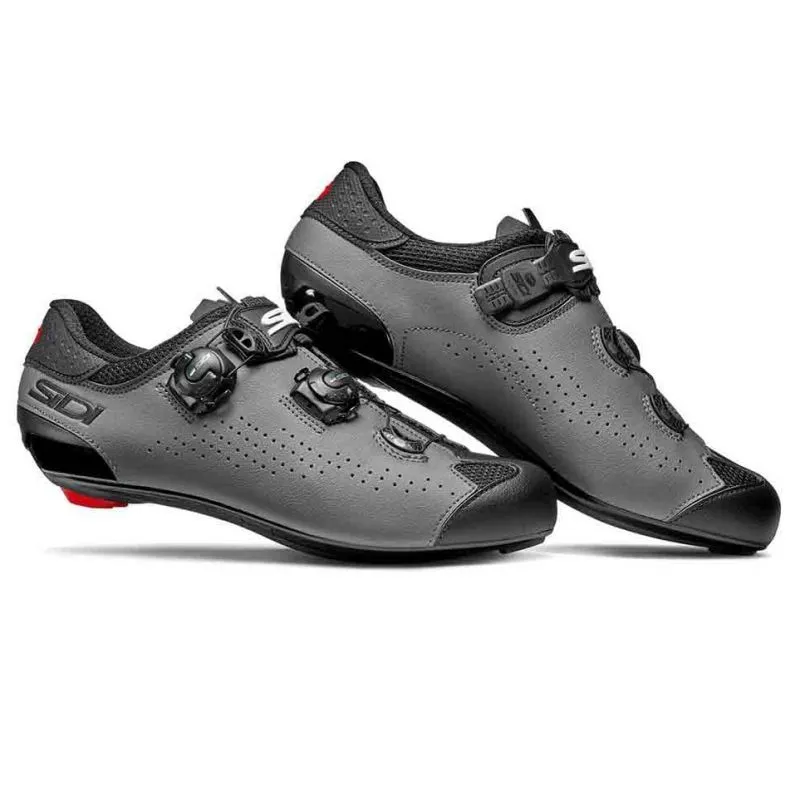 Zapatillas ciclismo carretera SIDI GENIUS 10 I068 (GRIS/NEGRO)