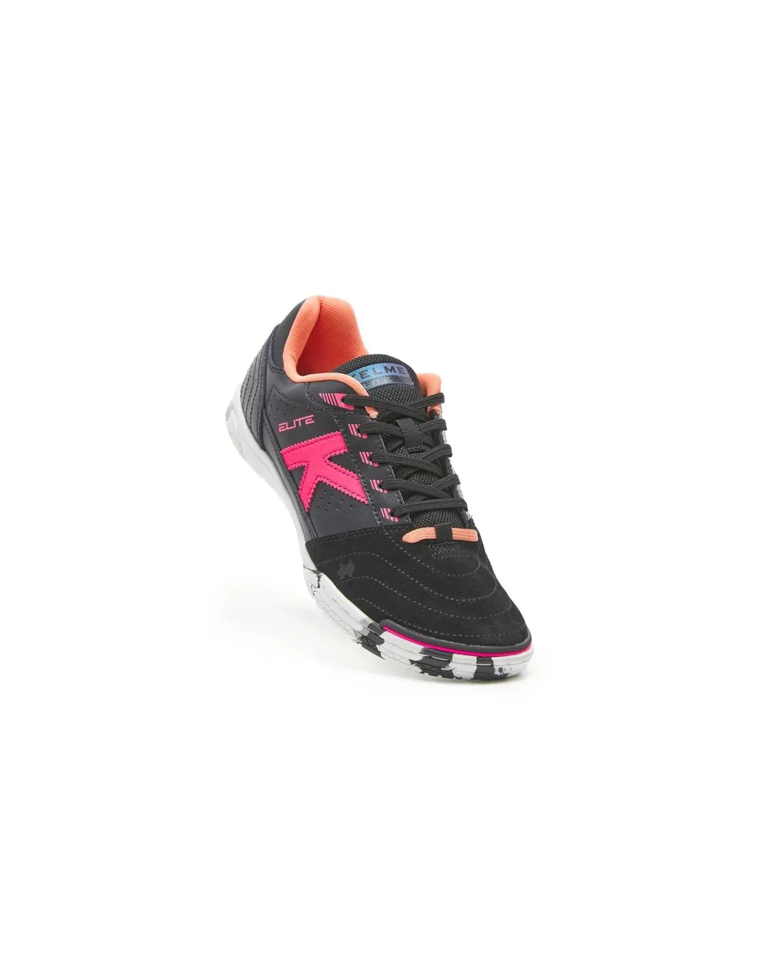 Zapatillas de Fútbol sala Kelme Elite Hombre Negro Y Fucsia