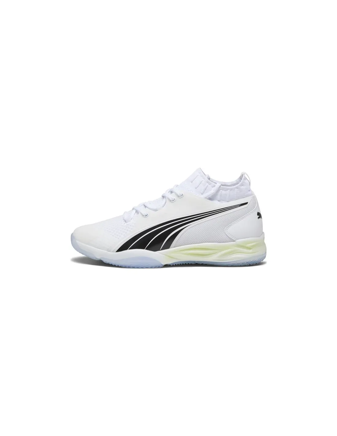 Zapatillas de Fútbol Sala Puma Eliminate Nitro Sqd Hombre Blanco