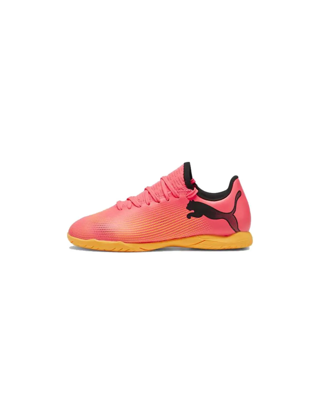 Zapatillas de fútbol sala Puma Future 7 Play T Naranja Infantil