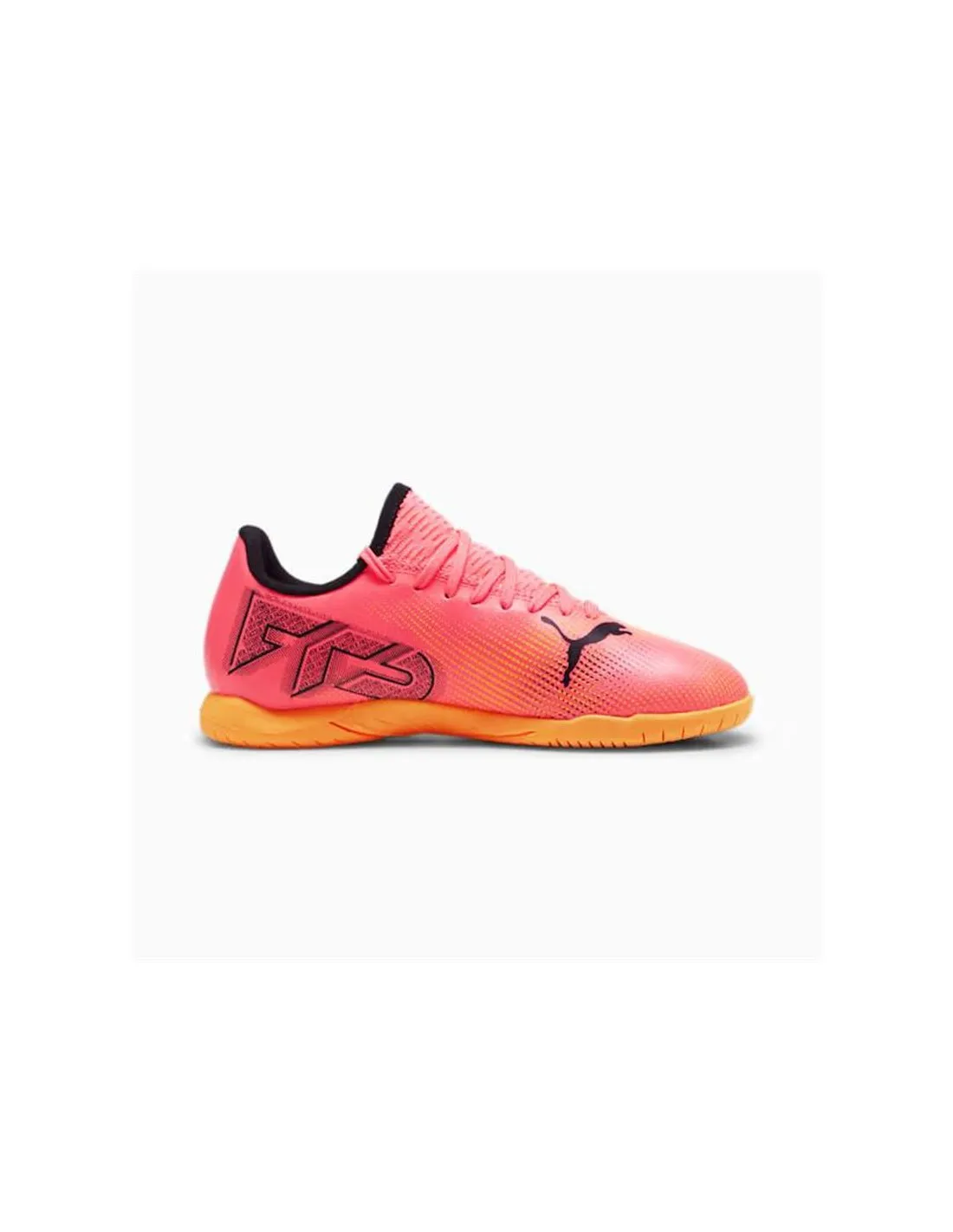 Zapatillas de fútbol sala Puma Future 7 Play T Naranja Infantil