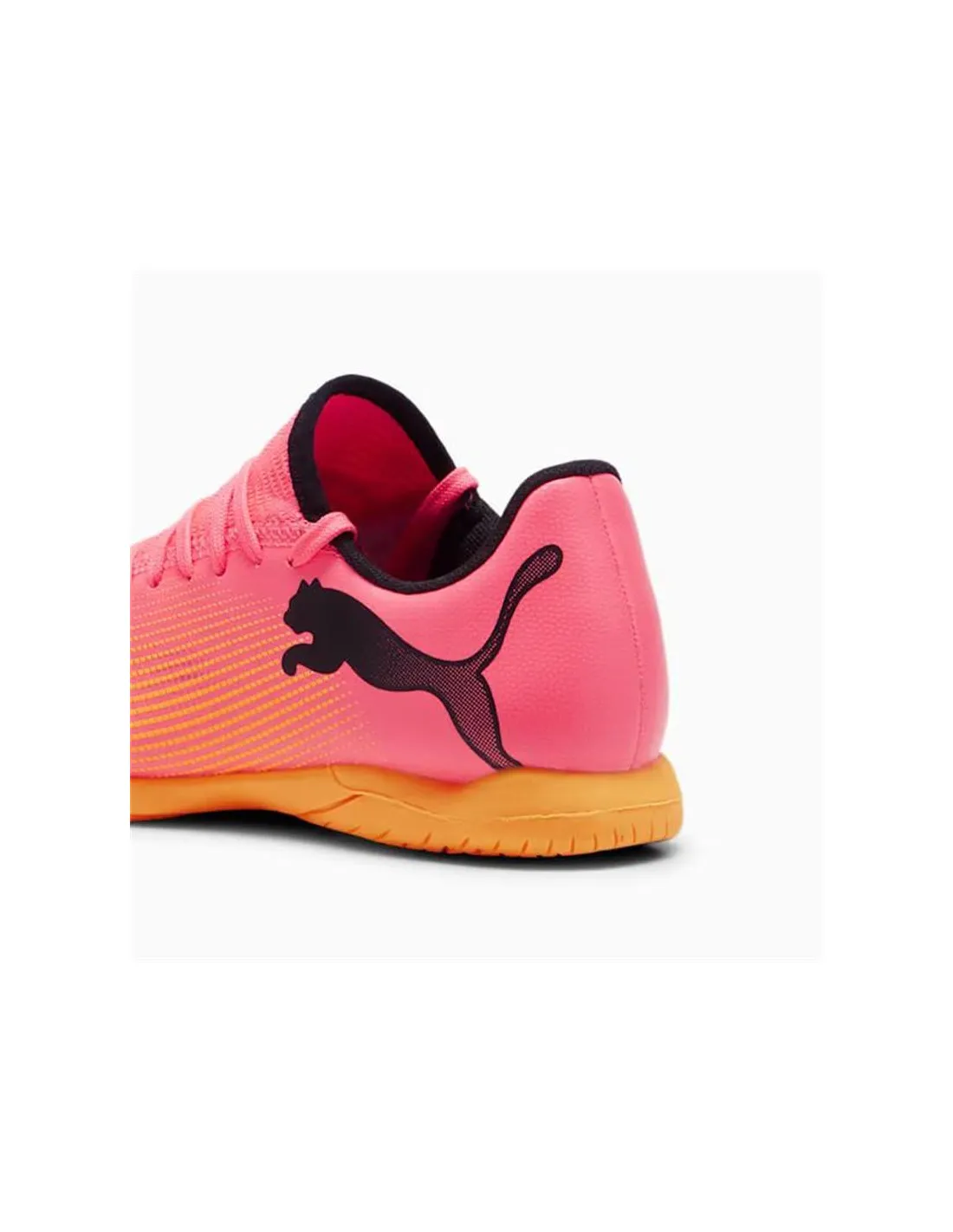 Zapatillas de fútbol sala Puma Future 7 Play T Naranja Infantil