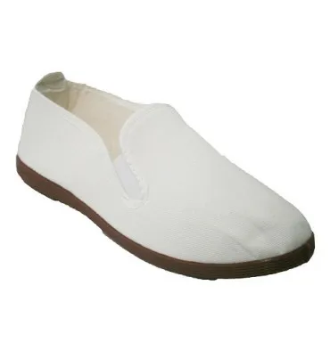 Zapatillas para taichi, kunfú y yoga Irabia en blanco