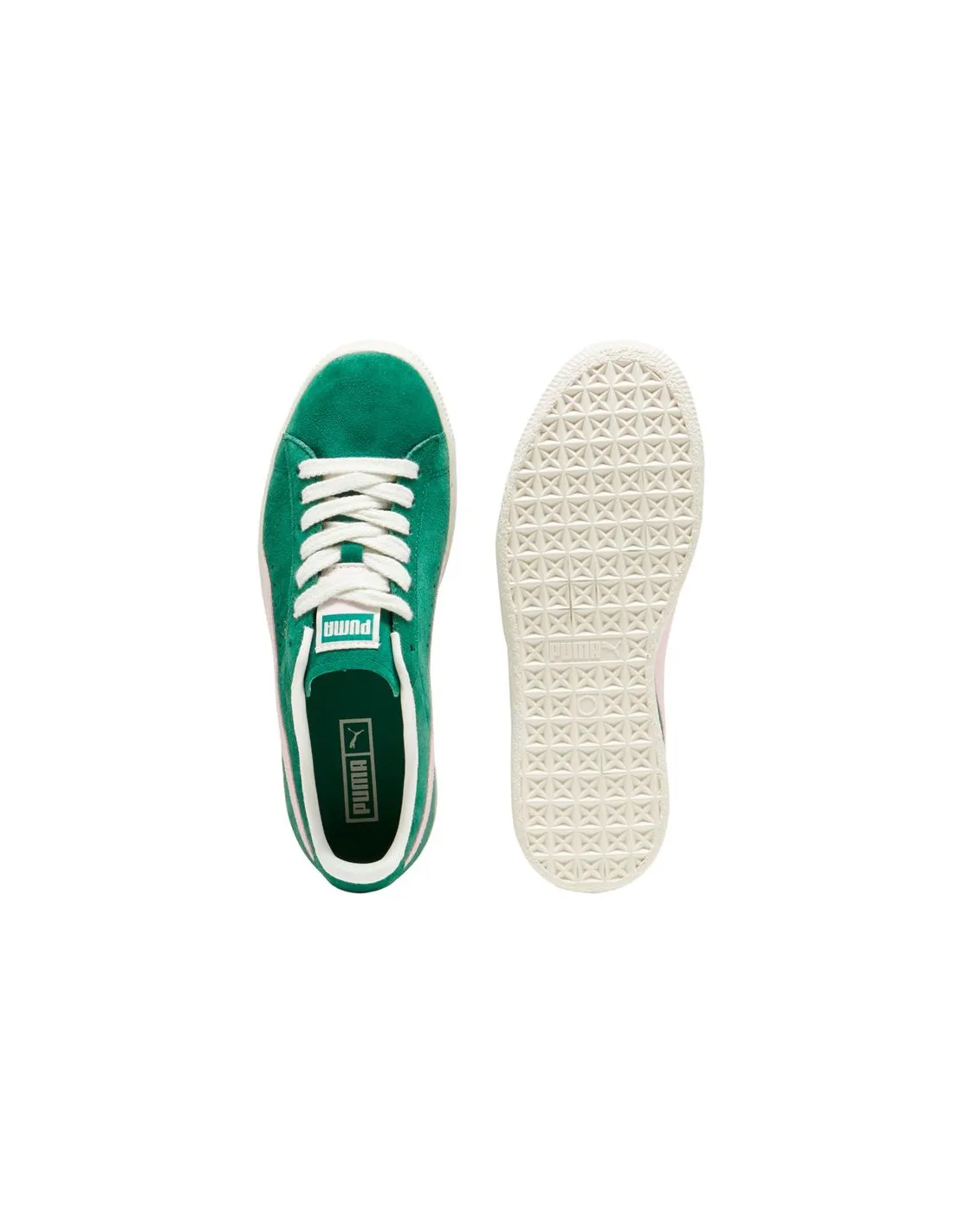 Zapatillas Puma Clyde OG Verde/Blanco Mujer