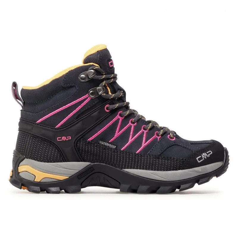 ZAPATILLAS RIGEL MID TREKKING WP (ANTRACITE BOUGANVILLE) zapatos de mujer
