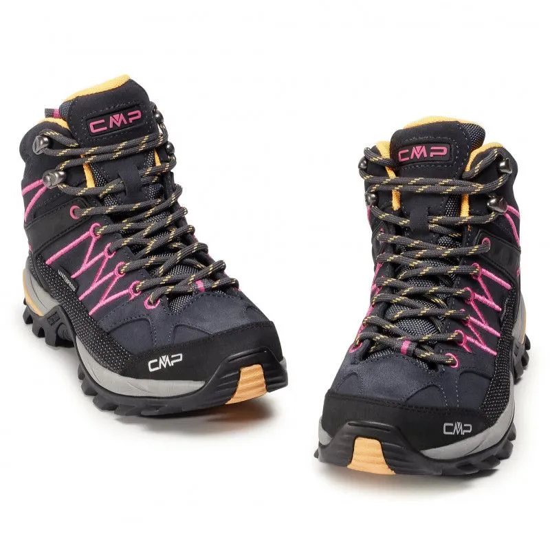 ZAPATILLAS RIGEL MID TREKKING WP (ANTRACITE BOUGANVILLE) zapatos de mujer
