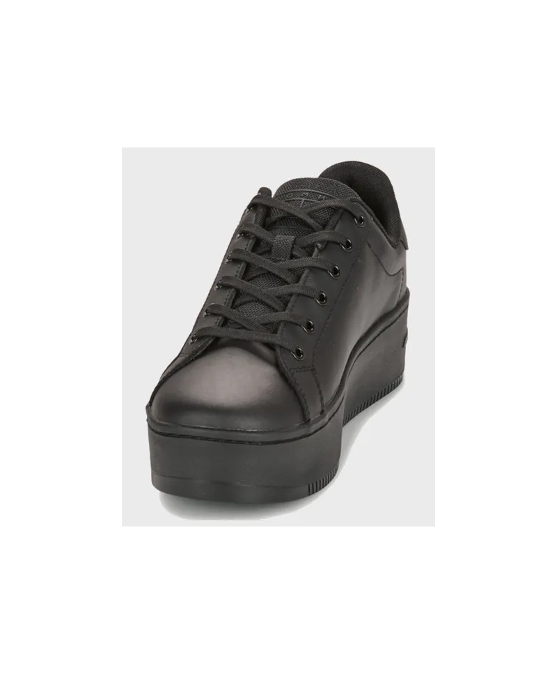 Zapatillas TOMMY JEANS Plataforma Essential Negro Mujer