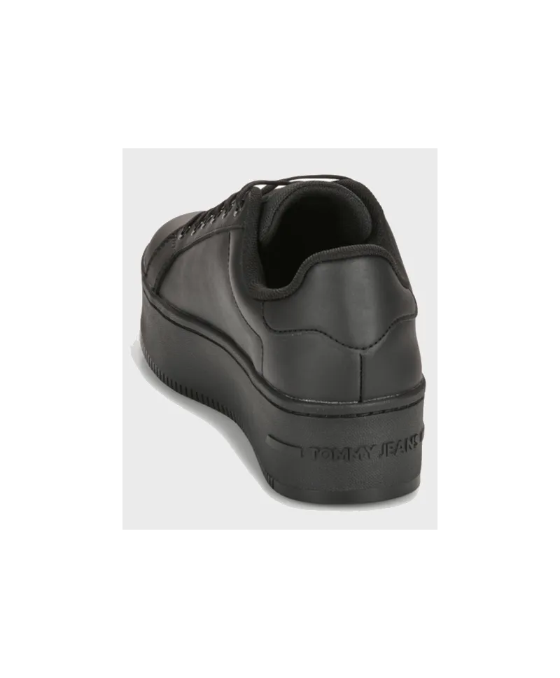 Zapatillas TOMMY JEANS Plataforma Essential Negro Mujer