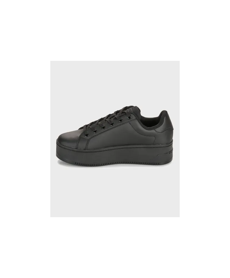 Zapatillas TOMMY JEANS Plataforma Essential Negro Mujer