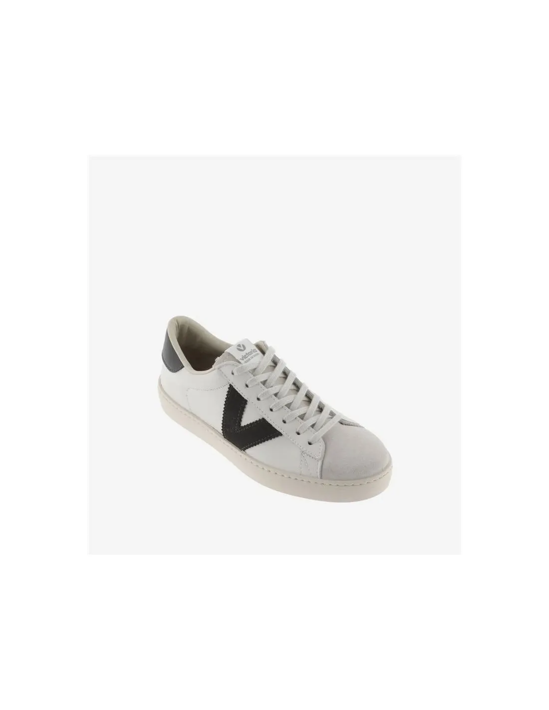 Zapatillas Victoria Berlin Piel & Serraje Antracita Mujer