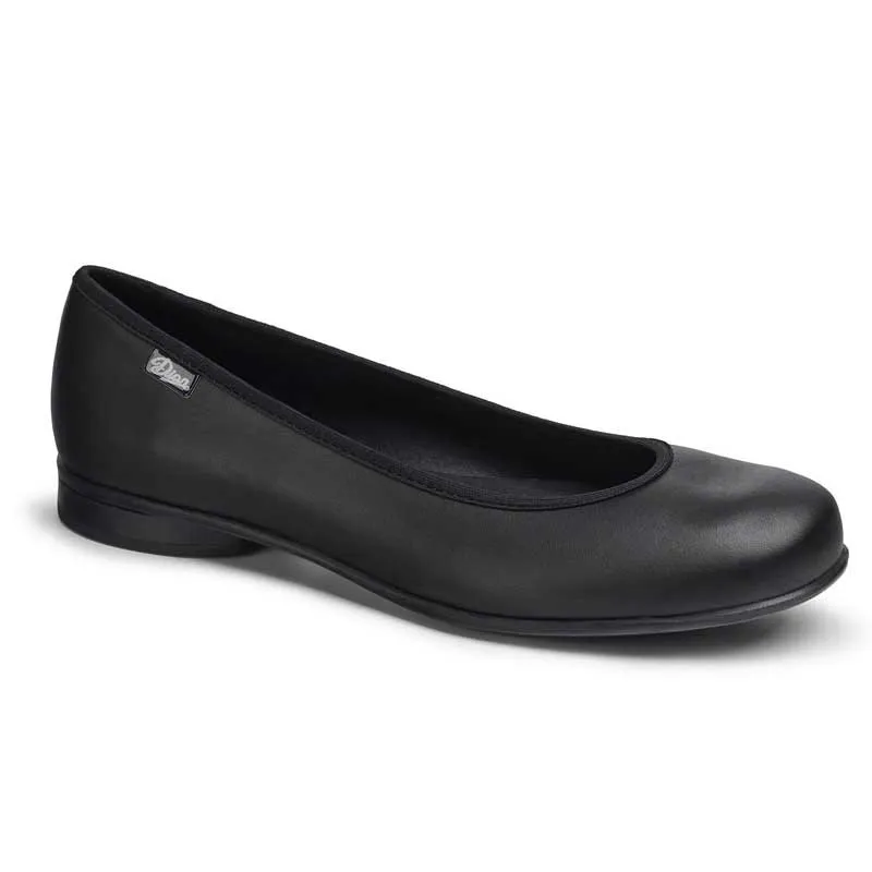 ZAPATO DE MUJER PARA HOSTELERíA NEGRO BAILARINA  DIAN