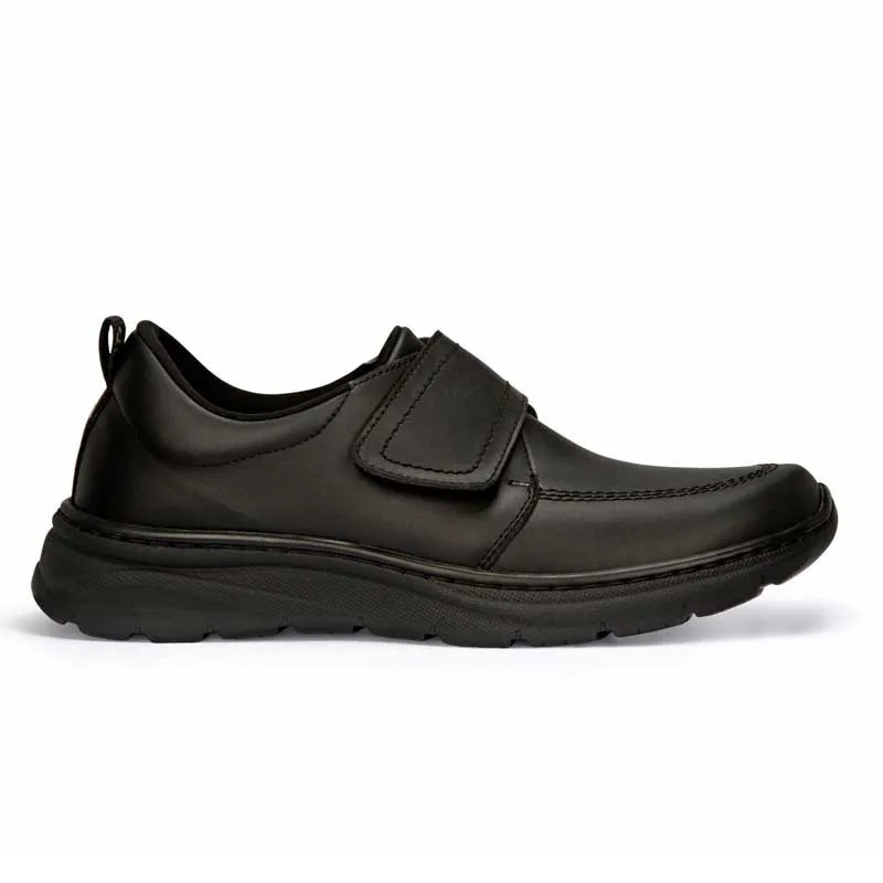ZAPATO NEGRO CON VELCRO FLORENCIA PLUS  DIAN