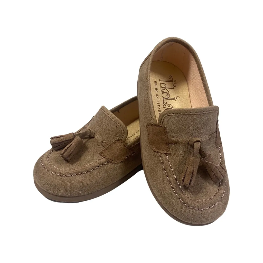 ZAPATO NIO TOKOLATE 1178 TAUPE