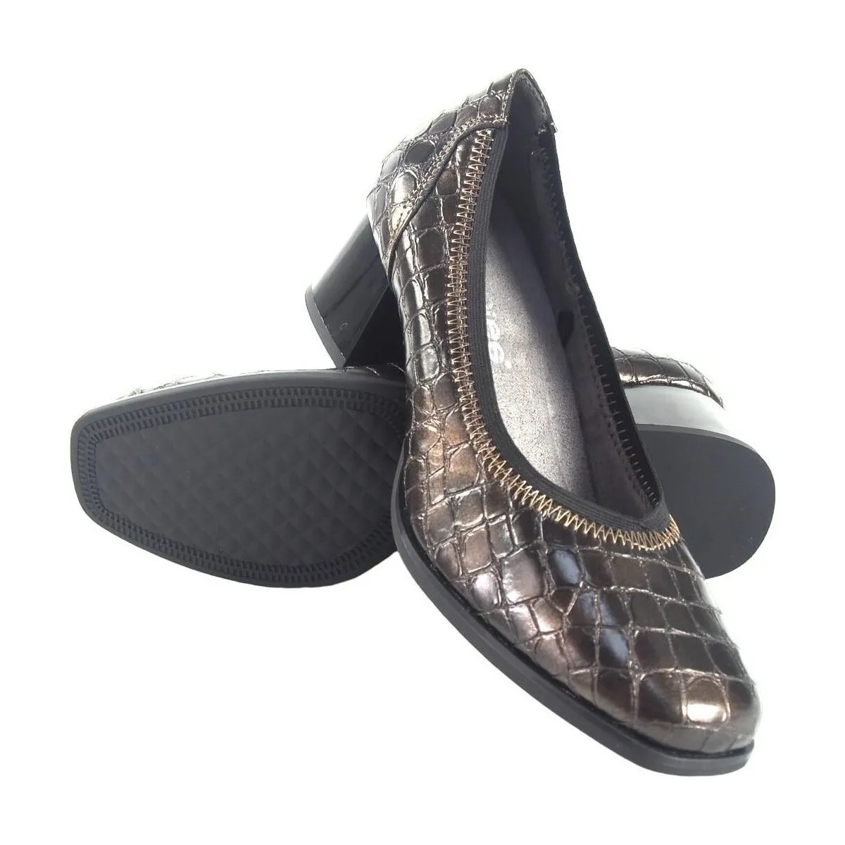 Zapato señora  25381 amd taupe
