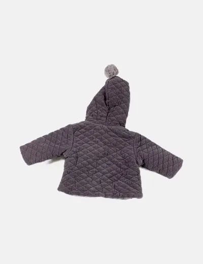 Zara Abrigo pana gris marengo